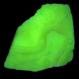 Pink Art Glass Cullet‎ Glowing Manganese Slag Glass #5GL61